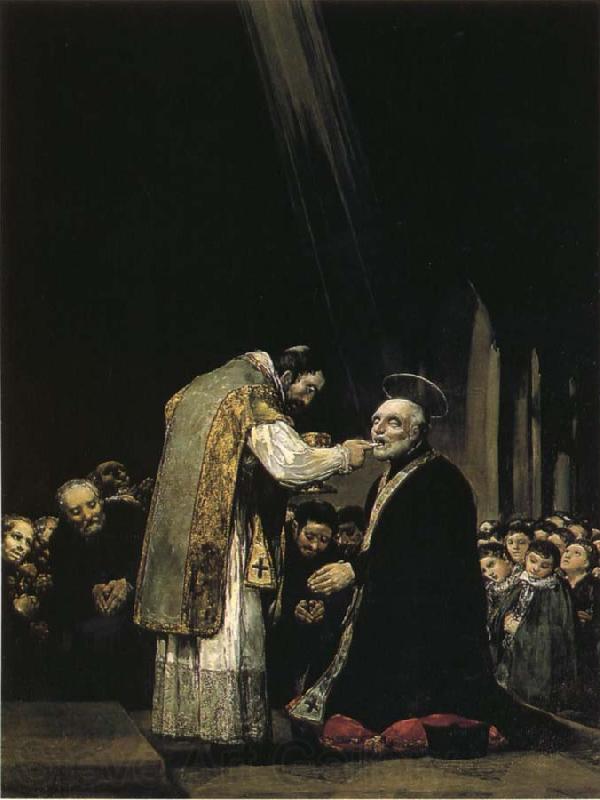 Francisco Goya Last Communion of St Joseph of Calasanz Germany oil painting art